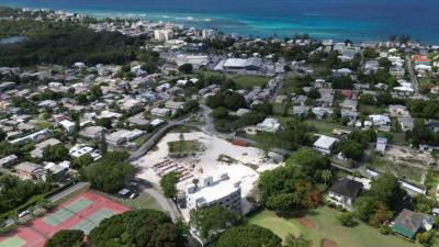 rockley-residences-christ-church-construction-site-aerial