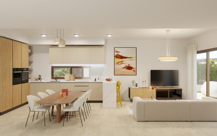 Image No.2-Villa / Détaché de 3 chambres à vendre à Algorfa