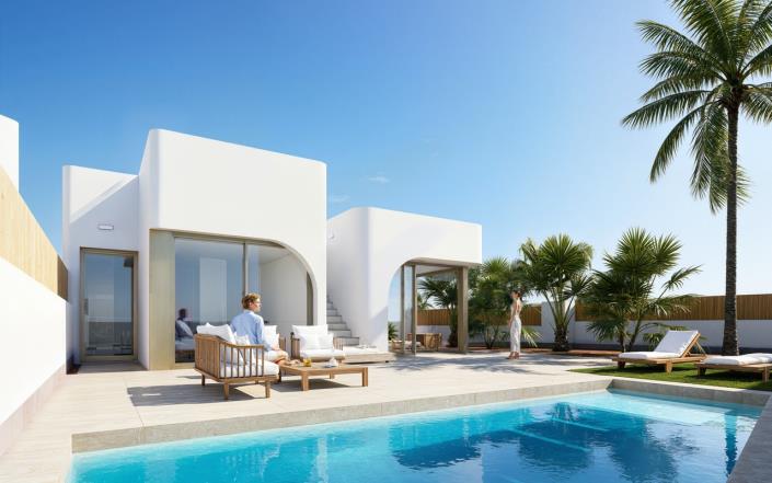 Image No.1-Villa / Détaché de 3 chambres à vendre à Los Alcázares