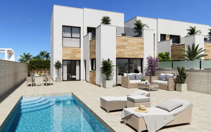 Image No.2-Villa / Détaché de 3 chambres à vendre à La Marina