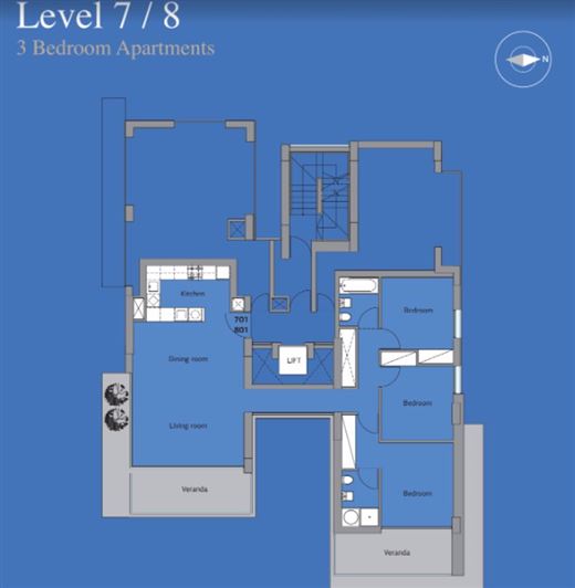 Image No.18-3 Bed Apartment for sale