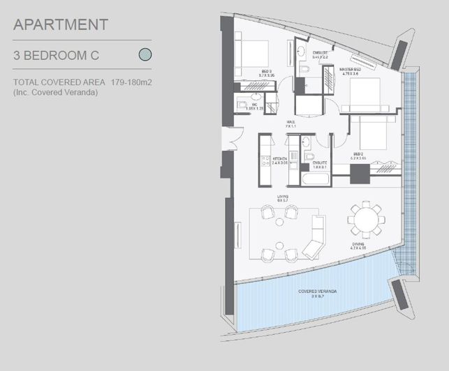 Image No.11-Appartement de 3 chambres à vendre à Limassol