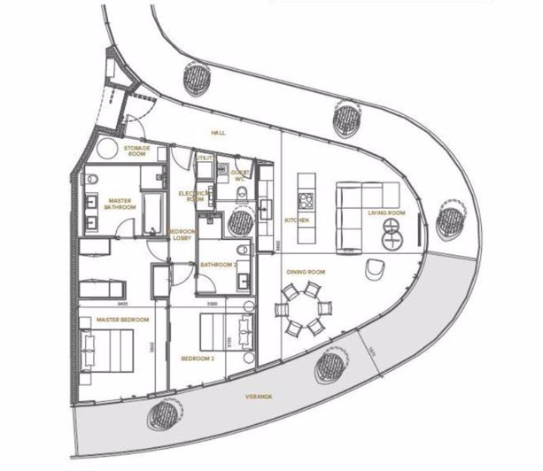 Image No.21-Appartement de 2 chambres à vendre à Ayia Napa