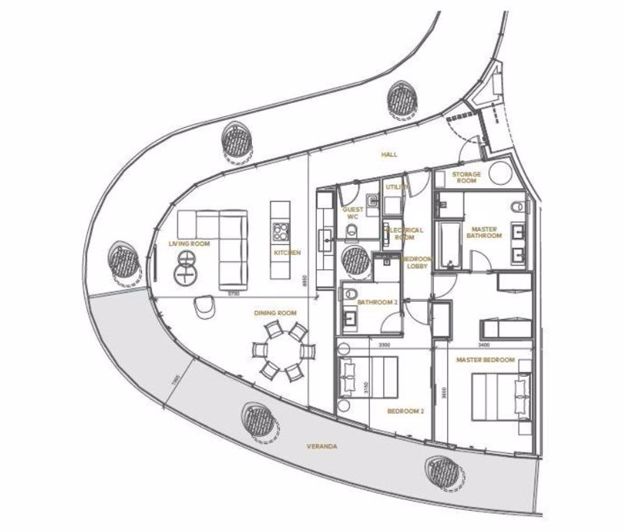 Image No.23-Appartement de 2 chambres à vendre à Ayia Napa