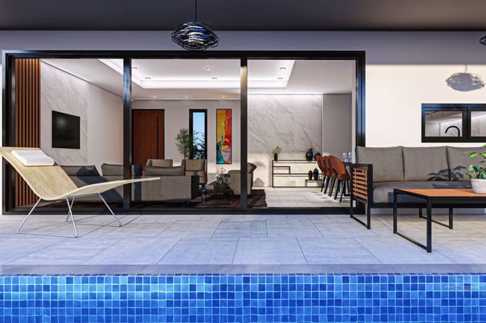 Image No.2-Villa de 3 chambres à vendre à Leivadia