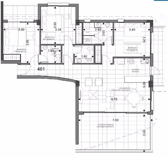Image No.13-Appartement de 3 chambres à vendre à Trachoni