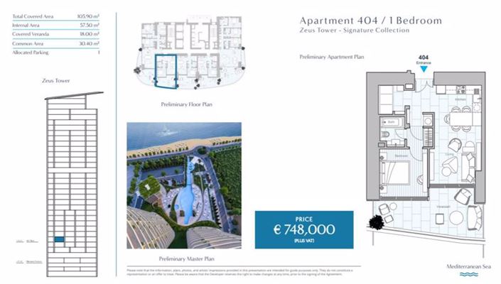 Image No.23-1 Bed Apartment for sale