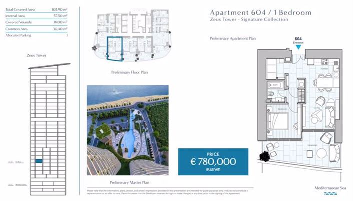 Image No.26-1 Bed Apartment for sale