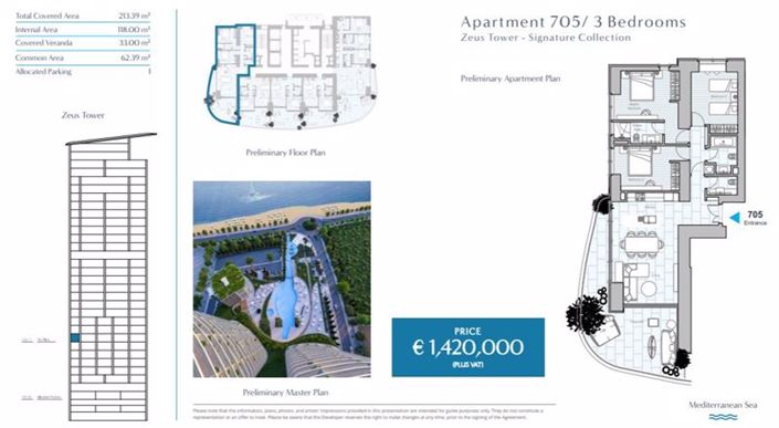 Image No.27-Appartement de 3 chambres à vendre à Limassol Marina