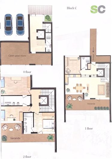 Image No.9-Villa de 4 chambres à vendre à Kissonerga