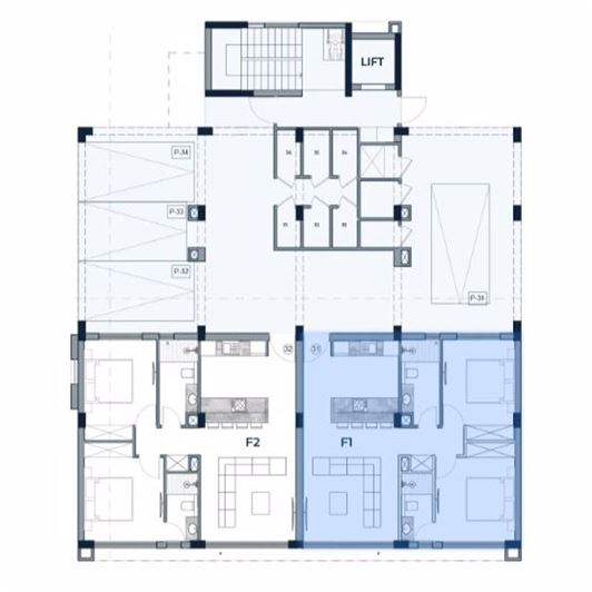 Image No.17-Appartement de 2 chambres à vendre à Kapparis