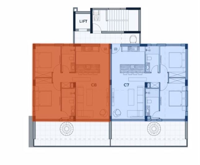 Image No.15-Appartement de 2 chambres à vendre à Kapparis