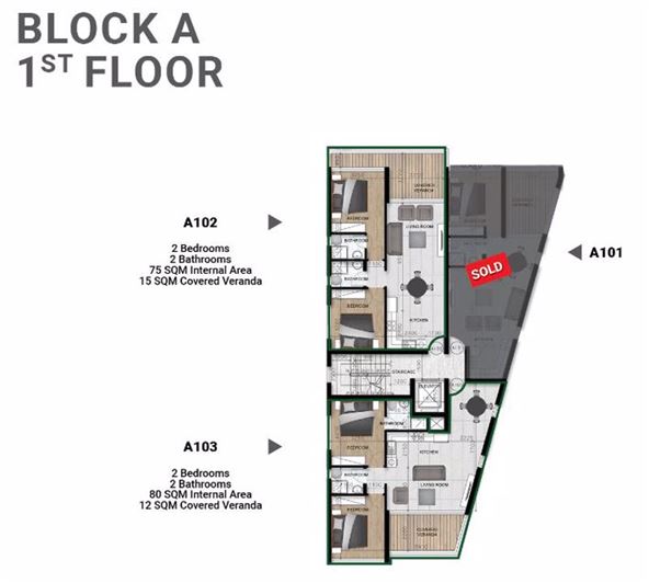Image No.9-Appartement de 2 chambres à vendre à Leivadia