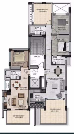 Image No.9-3 Bed Apartment for sale