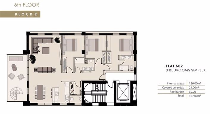 Image No.20-Appartement de 3 chambres à vendre à Limassol