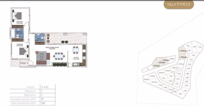 Image No.6-Bungalow de 2 chambres à vendre à Pissouri