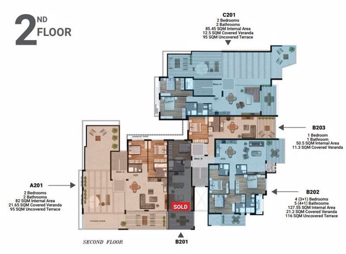 Image No.9-2 Bed Apartment for sale