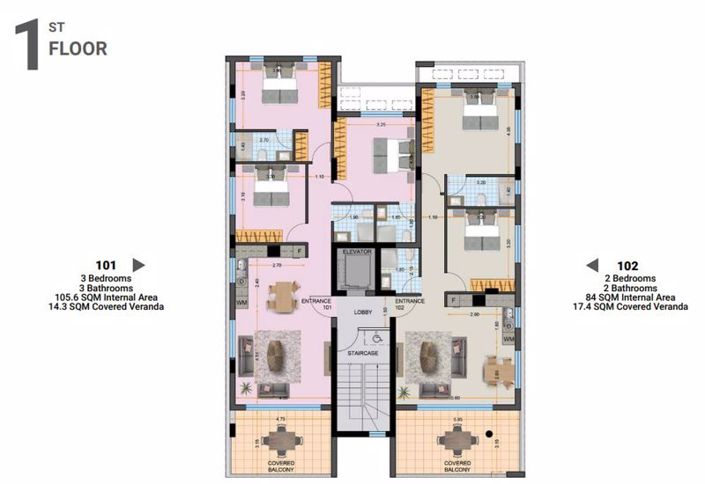 Image No.8-Appartement de 2 chambres à vendre à Faneromeni