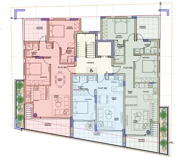 Image No.13-Appartement de 1 chambre à vendre à Larnaca