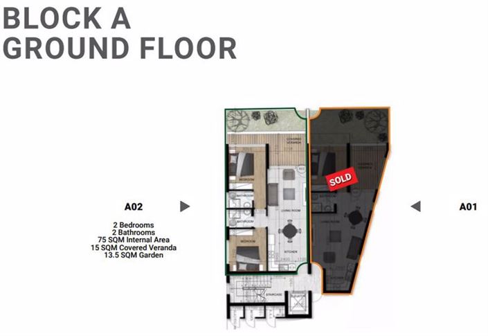 Image No.10-2 Bed Apartment for sale