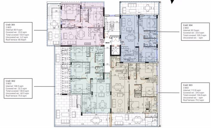 Image No.9-2 Bed Apartment for sale