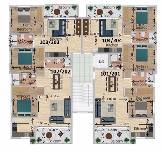 Image No.8-2 Bed Apartment for sale