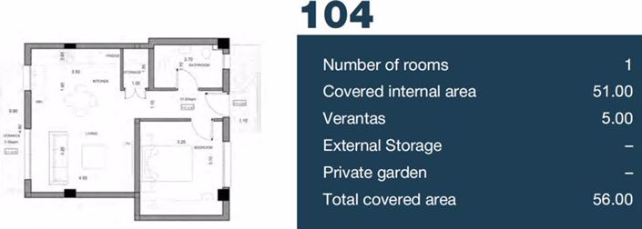 Image No.31-1 Bed Apartment for sale