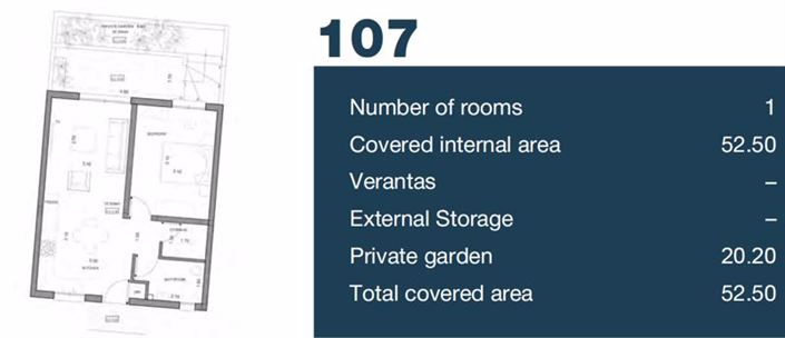 Image No.32-1 Bed Apartment for sale