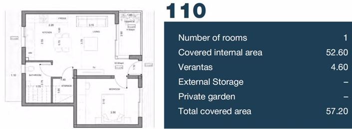 Image No.34-1 Bed Apartment for sale