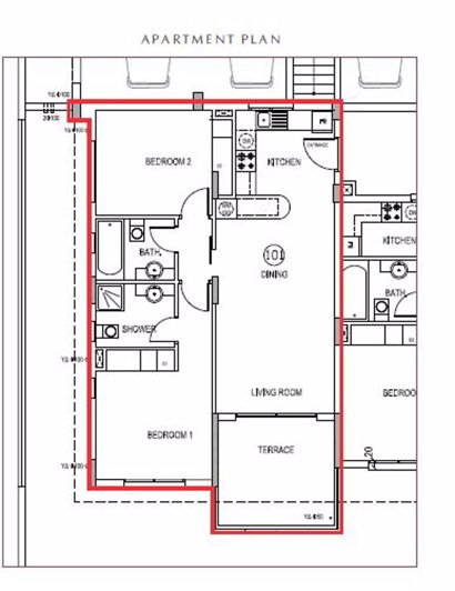 Image No.13-Appartement de 2 chambres à vendre à Coral Bay