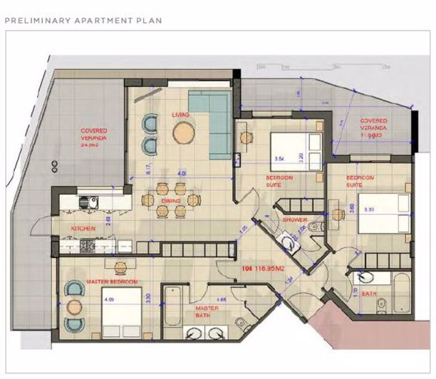 Image No.11-3 Bed Apartment for sale