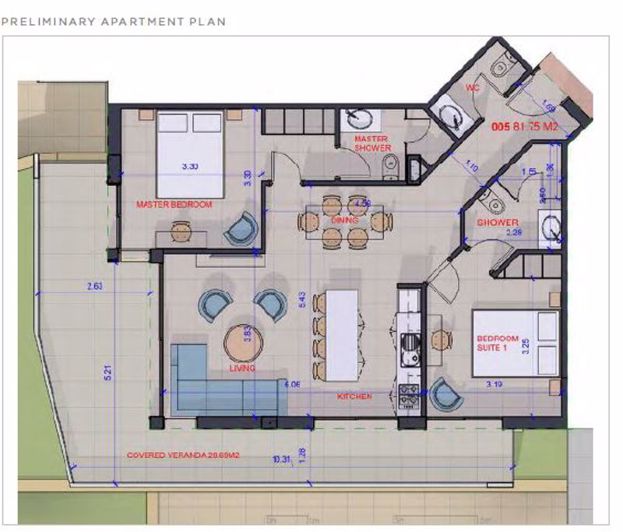 Image No.13-Appartement de 2 chambres à vendre à Chloraka