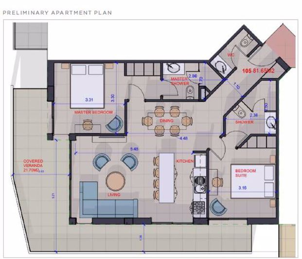 Image No.18-Appartement de 2 chambres à vendre à Chloraka