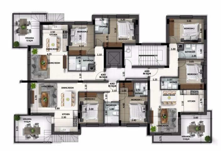 Image No.15-2 Bed Apartment for sale