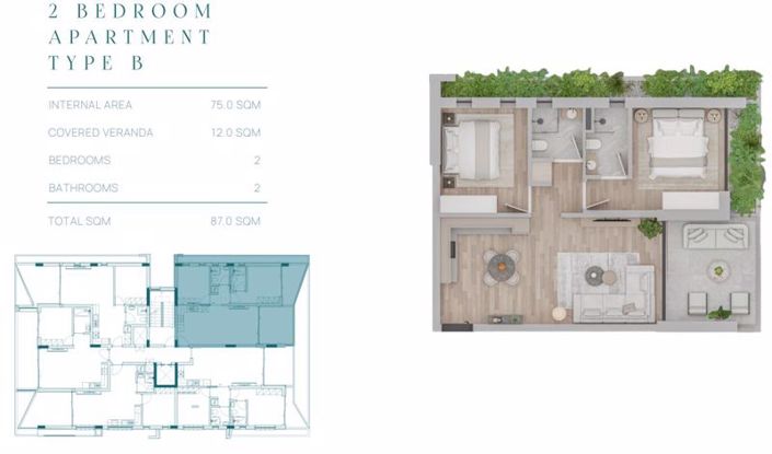 Image No.24-2 Bed Apartment for sale