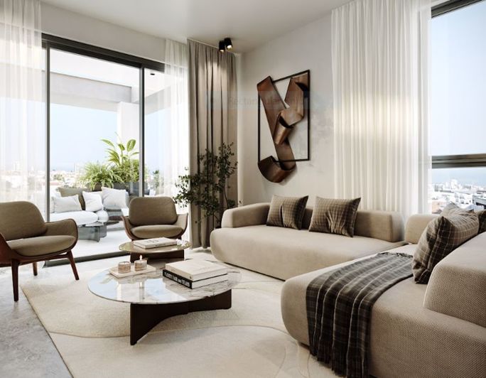 Image No.4-Appartement de 2 chambres à vendre à Agios Athanasios