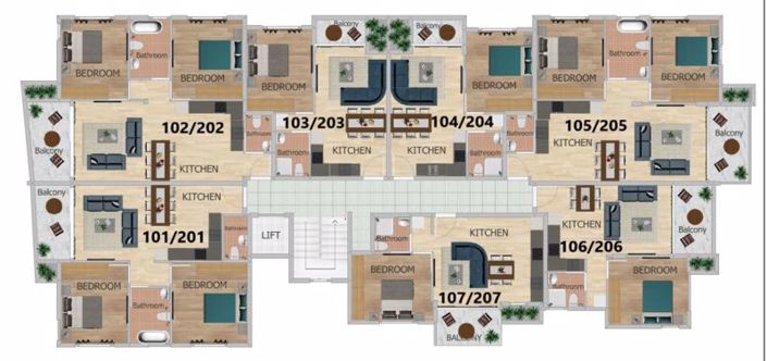 Image No.8-2 Bed Apartment for sale