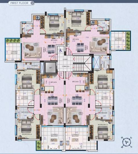 Image No.12-Appartement de 1 chambre à vendre à Larnaca