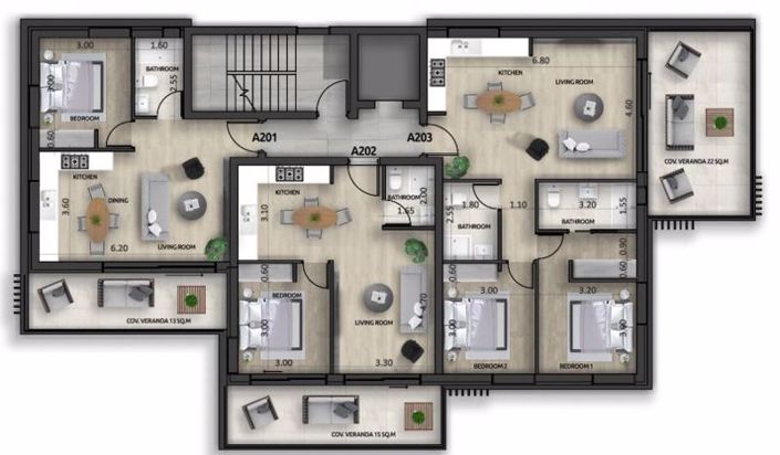 Image No.8-Appartement de 2 chambres à vendre à Leivadia