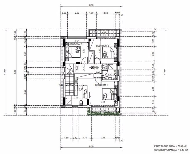 Image No.10-Villa de 3 chambres à vendre à Pernera