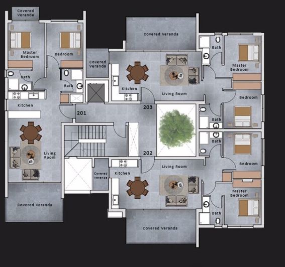 Image No.10-Appartement de 2 chambres à vendre à Universal