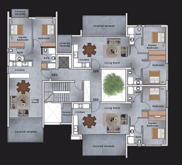 Image No.9-Appartement de 2 chambres à vendre à Universal