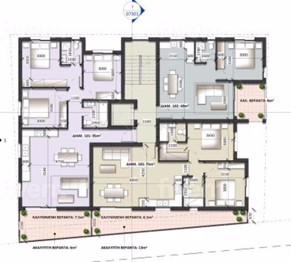 Image No.9-Appartement de 1 chambre à vendre à Kiti