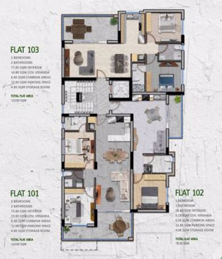 Image No.13-Appartement de 2 chambres à vendre à Leivadia