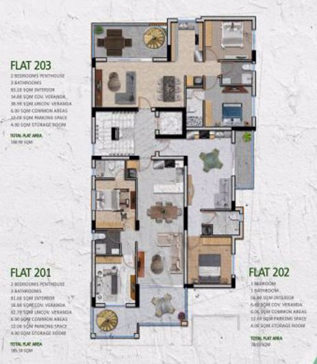 Image No.13-Appartement de 2 chambres à vendre à Leivadia