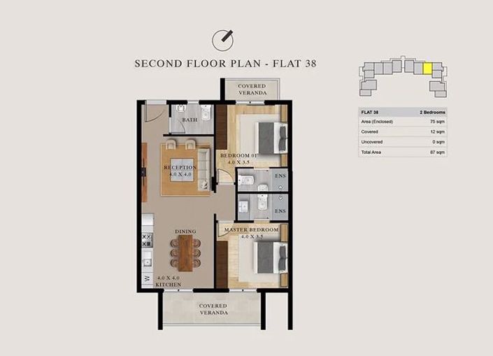 Image No.20-Appartement de 2 chambres à vendre à Pylas