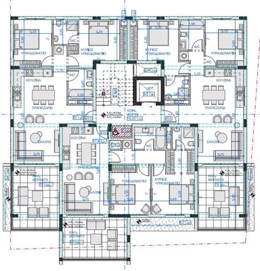 Image No.15-Appartement de 2 chambres à vendre à Aradippou
