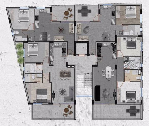 Image No.8-Appartement de 2 chambres à vendre à Leivadia