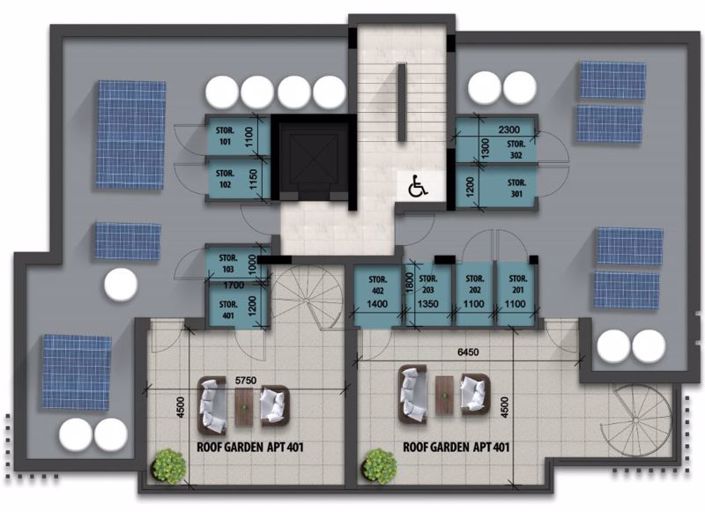 Image No.15-Appartement de 2 chambres à vendre à Larnaca