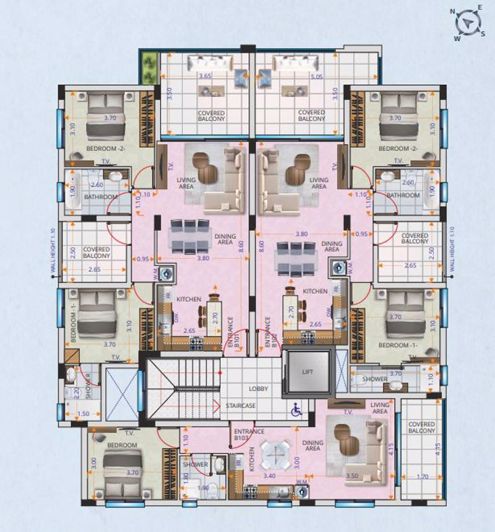 Image No.11-Appartement de 2 chambres à vendre à Larnaca